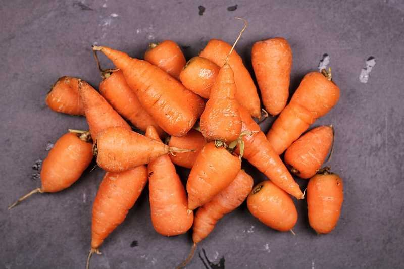 Organic carrots